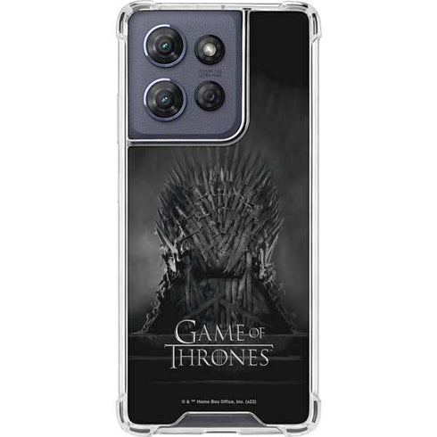 Game of Thrones: The Iron Throne Moto G Power 5G (2025) Clear Case
